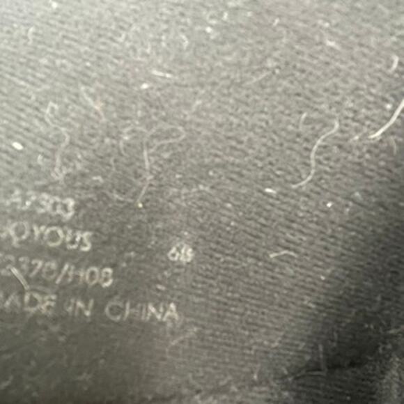 Coach Joyous A7303 Black Signature Logo Mid-Calf Snow Zip Boots 6 Fur Trim - Picture 8 of 8